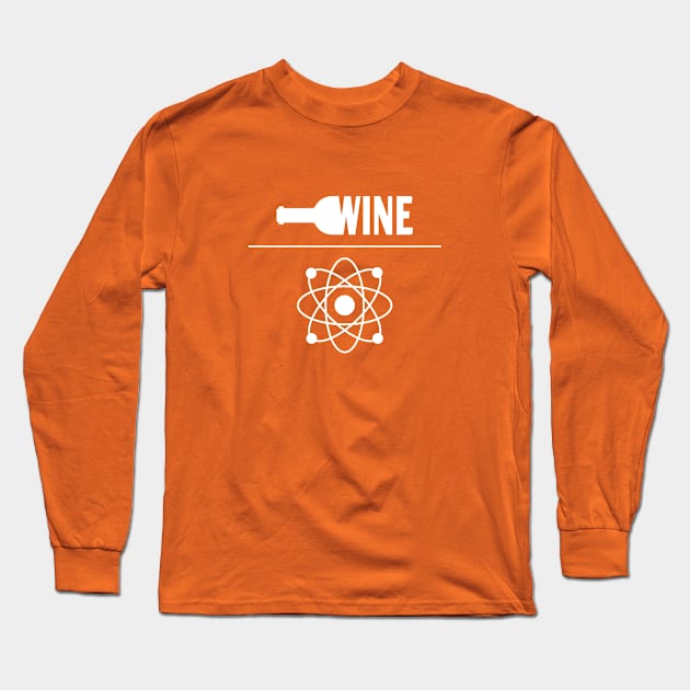 Wine Over Matter Long Sleeve T-Shirt by Winey Parent